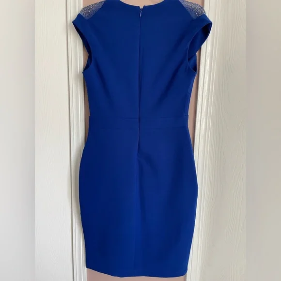 NWT Dress FERVENTE SIZE M ( European 40) Blue - Picture 3 of 6